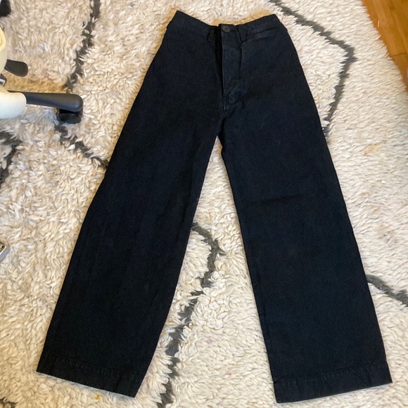 Jesse Kamm Sailor Pants Size 2 Black - Picture 2 of 16